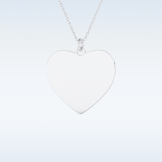 Name and Image Engraved Pendant in Solid Gold or Silver 5