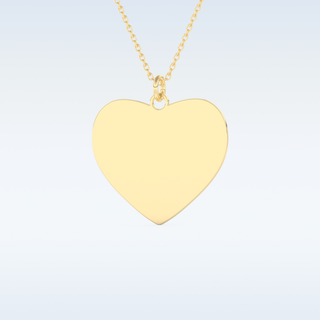 Name and Image Engraved Pendant in Solid Gold or Silver 9