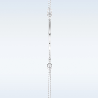 Name Engraved Puzzled Heart Pendant in Solid Gold or Silver 4