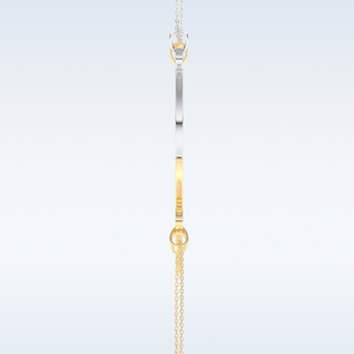 Name Engraved Puzzled Heart Pendant in Solid Gold or Silver 24