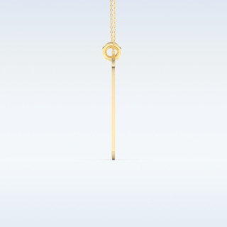 Name Engraved Puzzled Heart Necklace Pendant in Solid Gold or Silver 13