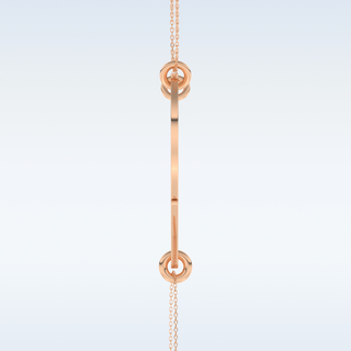 Name Engraved Split Heart Puzzle Pendant in Solid Gold or Silver 16