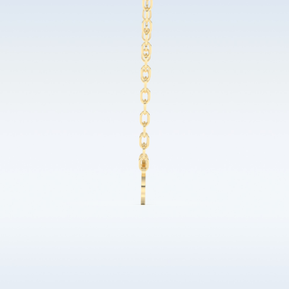 Name Engraved Infinity Pendant in Solid Gold or Silver 8