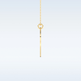 Name and FingerPrint Engraved Pendant in Solid Gold or Silver 8