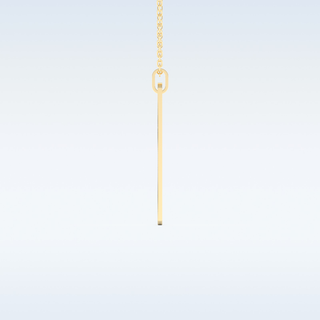 Name and Image Engraved Pendant in Solid Gold or Silver 8