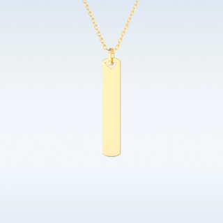 Name and Image Engraved Pendant in Solid Gold or Silver 9