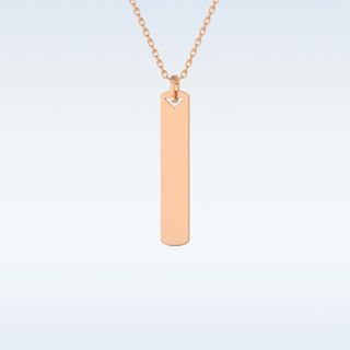 Name and Image Engraved Pendant in Solid Gold or Silver 14