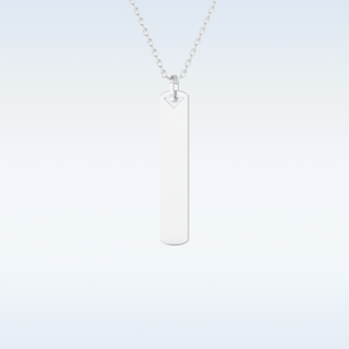 Name and Image Engraved Pendant in Solid Gold or Silver 4