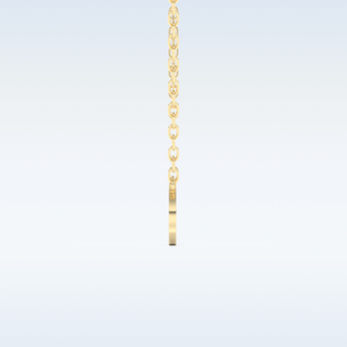 Name Engraved Infinity Pendant in Solid Gold or Silver 8