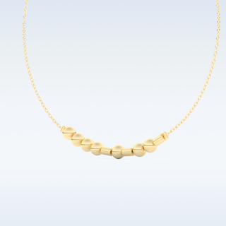 Custom Morse Code Bracelet – in gold & silver 7