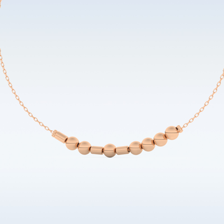 Custom Morse Code Bracelet – in gold & silver 14