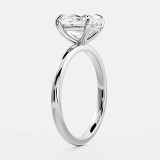 Oval Three Stone Lab Grown Diamond Engagement Ring
