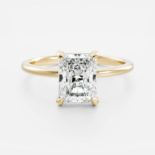Oval Three Stone Lab Grown Diamond Engagement Ring