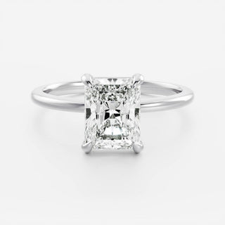 Oval Three Stone Lab Grown Diamond Engagement Ring