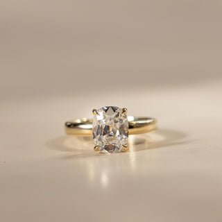 Oval Three Stone Lab Grown Diamond Engagement Ring