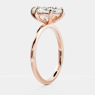Marquise Solitaire Lab Grown Diamond Engagement Ring