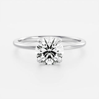 Oval Three Stone Lab Grown Diamond Engagement Ring