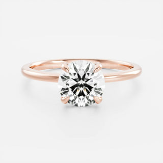 Oval Three Stone Lab Grown Diamond Engagement Ring