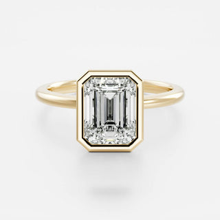 Oval Three Stone Lab Grown Diamond Engagement Ring