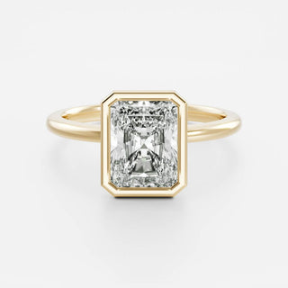 Oval Three Stone Lab Grown Diamond Engagement Ring