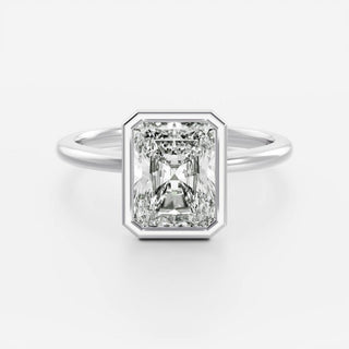 Oval Three Stone Lab Grown Diamond Engagement Ring
