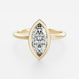 Oval Three Stone Lab Grown Diamond Engagement Ring