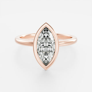Oval Three Stone Lab Grown Diamond Engagement Ring