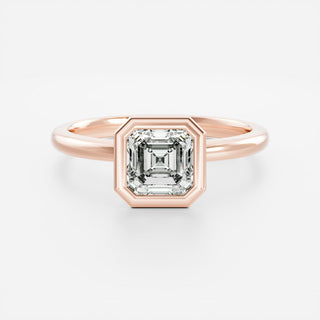 Oval Three Stone Lab Grown Diamond Engagement Ring