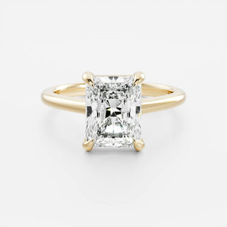Oval Three Stone Lab Grown Diamond Engagement Ring