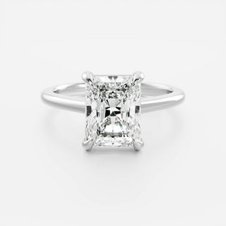 Oval Three Stone Lab Grown Diamond Engagement Ring