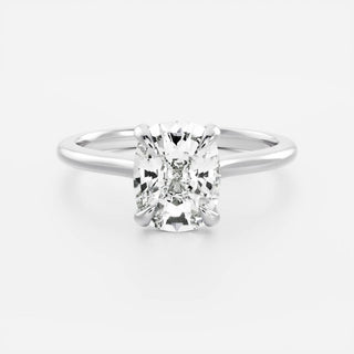 Oval Three Stone Lab Grown Diamond Engagement Ring