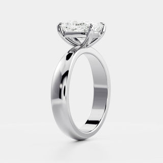 Oval Three Stone Lab Grown Diamond Engagement Ring