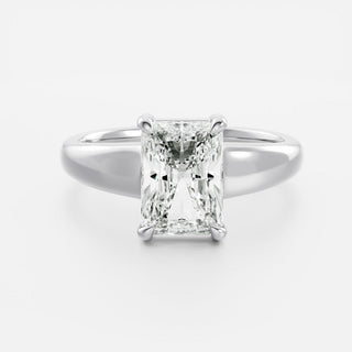 Oval Three Stone Lab Grown Diamond Engagement Ring