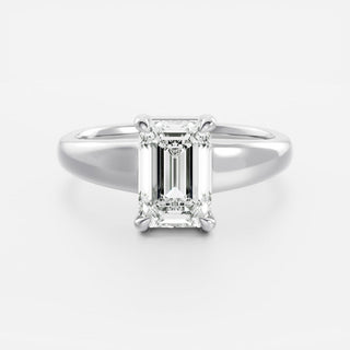 Oval Three Stone Lab Grown Diamond Engagement Ring