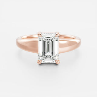 Oval Three Stone Lab Grown Diamond Engagement Ring