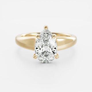 Oval Three Stone Lab Grown Diamond Engagement Ring