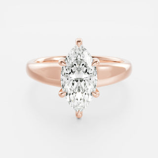 Oval Three Stone Lab Grown Diamond Engagement Ring