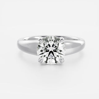 Oval Three Stone Lab Grown Diamond Engagement Ring