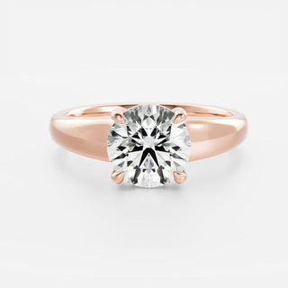 Oval Three Stone Lab Grown Diamond Engagement Ring