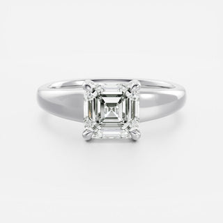 Oval Three Stone Lab Grown Diamond Engagement Ring