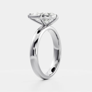 Oval Three Stone Lab Grown Diamond Engagement Ring