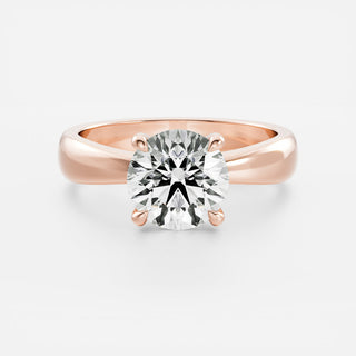 Oval Three Stone Lab Grown Diamond Engagement Ring