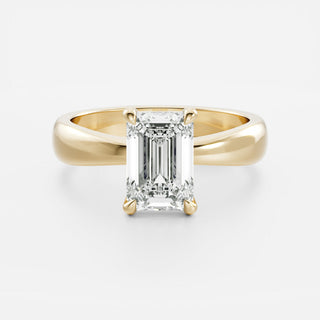 Oval Three Stone Lab Grown Diamond Engagement Ring