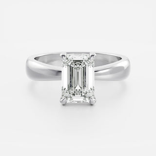 Oval Three Stone Lab Grown Diamond Engagement Ring