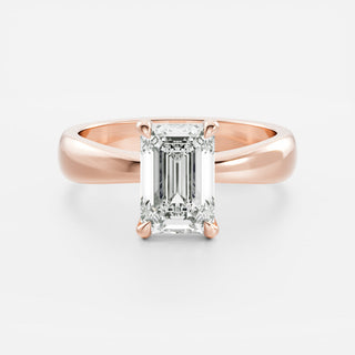 Oval Three Stone Lab Grown Diamond Engagement Ring