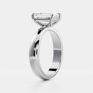 Oval Three Stone Lab Grown Diamond Engagement Ring