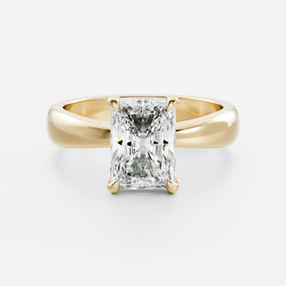 Oval Three Stone Lab Grown Diamond Engagement Ring