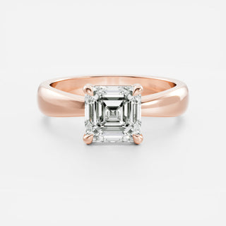 Oval Three Stone Lab Grown Diamond Engagement Ring