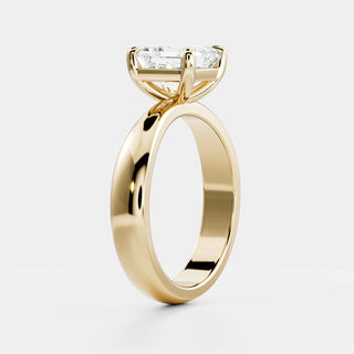 Oval Three Stone Lab Grown Diamond Engagement Ring