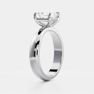 Oval Three Stone Lab Grown Diamond Engagement Ring